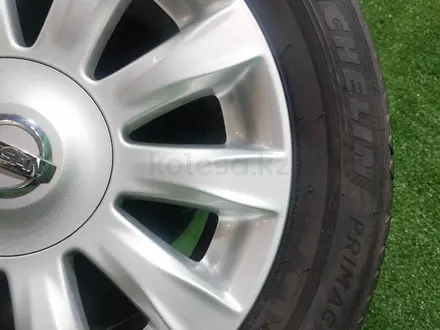 Диск с шинами Michelin 205/65R16 от Nissan Tiana J31 оригинал за 250 000 тг. в Алматы – фото 11