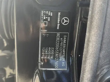 Mercedes-Benz S 320 2000 года за 3 100 000 тг. в Алматы – фото 14