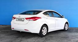 Hyundai Elantra 2013 года за 3 272 000 тг. в Шымкент – фото 3
