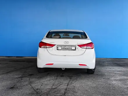 Hyundai Elantra 2013 года за 3 272 000 тг. в Шымкент – фото 4