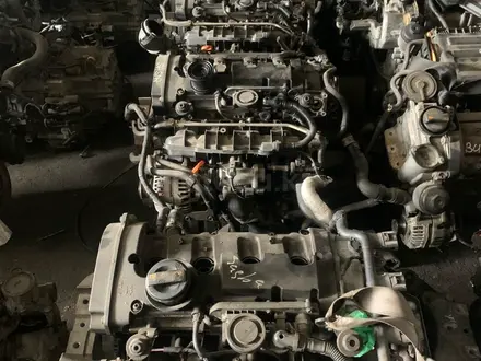 Мотор двигатель АКПП МКПП на фольцваген пассат Б6 2.0 турбо БВА BWA за 500 000 тг. в Кокшетау – фото 3