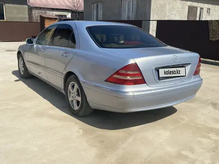 Mercedes-Benz S 320 1999 года за 2 600 000 тг. в Астана – фото 5