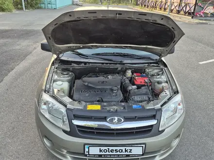 ВАЗ (Lada) Granta 2190 2012 года за 2 800 000 тг. в Астана – фото 15