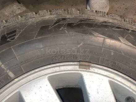 Диски Монтеро спорт. Резина 265/70/16 за 350 000 тг. в Алматы – фото 4