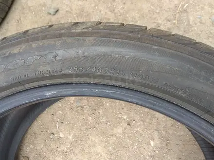 4 летние шины 255/40 R19, 3 балона — "Bridgestone Potenza RE040" за 100 000 тг. в Астана – фото 15