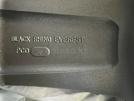 Диски BLACK RHINO Everest mat grey за 470 000 тг. в Алматы – фото 5