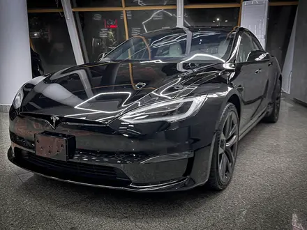 Tesla Model S Plaid 2022 года за 78 000 000 тг. в Алматы – фото 8