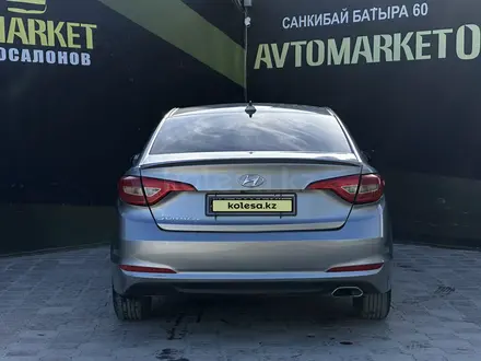 Hyundai Sonata 2015 года за 6 500 000 тг. в Актобе – фото 5