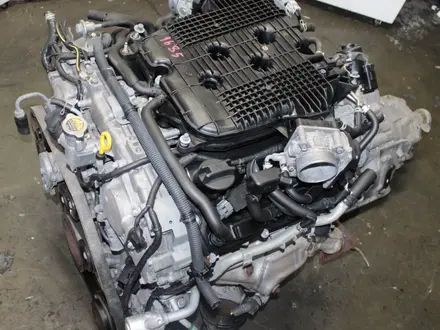 Двигатель VQ37 Nissan Fuga 3.7 за 1 002 тг. в Астана – фото 3
