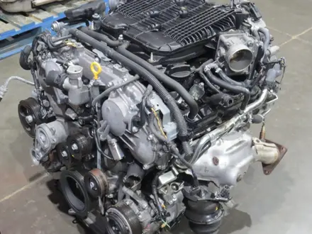 Двигатель VQ37 Nissan Fuga 3.7 за 1 002 тг. в Астана – фото 4