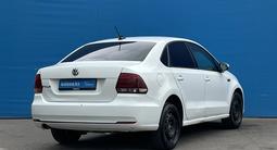 Volkswagen Polo 2019 года за 5 520 000 тг. в Алматы – фото 3