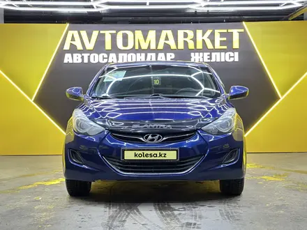 Hyundai Elantra 2012 года за 6 350 000 тг. в Астана – фото 2