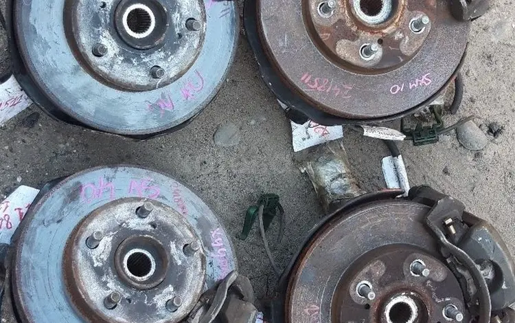 Ступица цапфа Суппорт тормозные диски из Японии за 727 тг. в Алматы