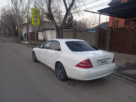 Mercedes-Benz S 320 2000 года за 4 500 000 тг. в Алматы – фото 9