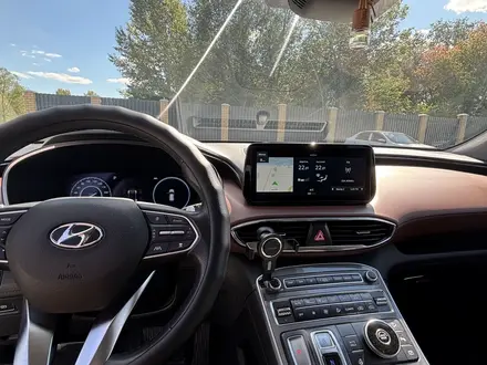 Hyundai Santa Fe 2022 года за 16 000 000 тг. в Костанай – фото 17