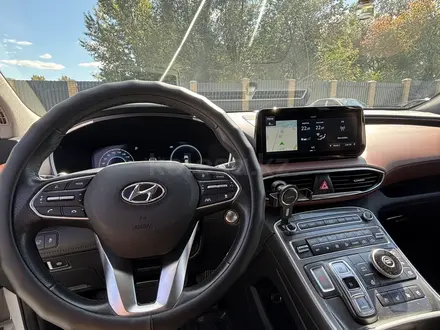 Hyundai Santa Fe 2022 года за 16 000 000 тг. в Костанай – фото 18