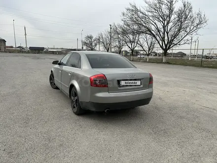 Audi A4 2002 года за 2 800 000 тг. в Шымкент – фото 3