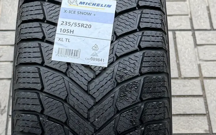 Шина зимняя Michelin X-Ice Snow + 235/55 R20 105H XL, нешипованная за 171 000 тг. в Алматы