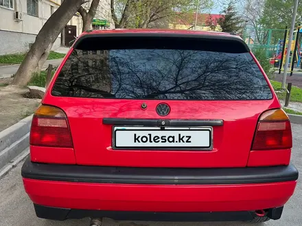 Volkswagen Golf 1994 года за 2 100 000 тг. в Алматы – фото 6