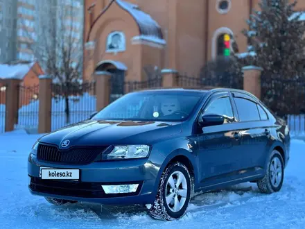 Skoda Rapid 2014 года за 5 500 000 тг. в Караганда – фото 3