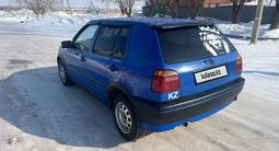 Volkswagen Golf 1993 года за 1 180 000 тг. в Астана – фото 2