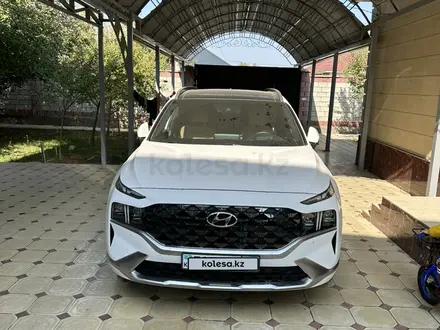 Hyundai Santa Fe 2021 года за 19 000 000 тг. в Шымкент – фото 4