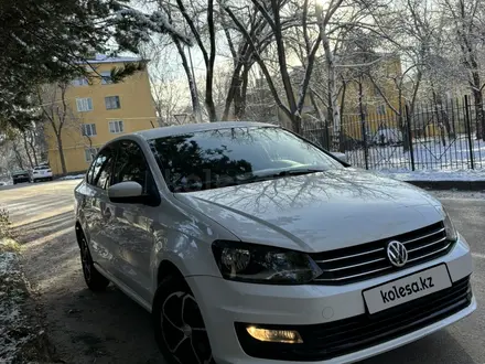 Volkswagen Polo 2015 года за 6 200 000 тг. в Алматы – фото 4