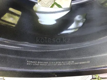 Кованые диски R22 для BMW X7 G07 БМВ за 1 215 000 тг. в Алматы – фото 8