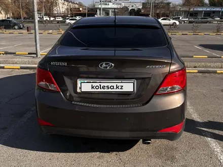 Hyundai Accent 2015 года за 6 700 000 тг. в Алматы – фото 2