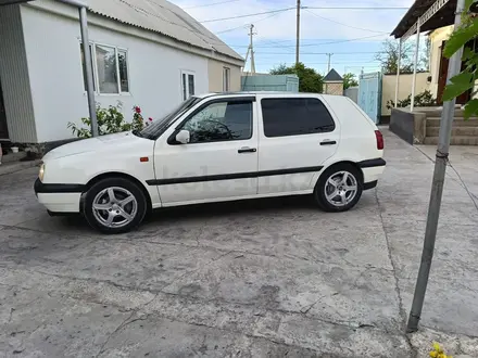Volkswagen Golf 1992 года за 1 200 000 тг. в Тараз – фото 3