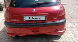 Peugeot 206 2004 года за 2 795 000 тг. в Алматы – фото 4
