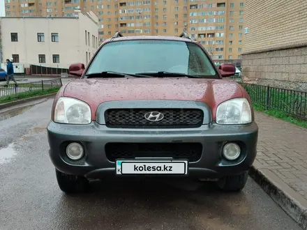 Hyundai Santa Fe 2001 годаүшін4 200 000 тг. в Астана – фото 6