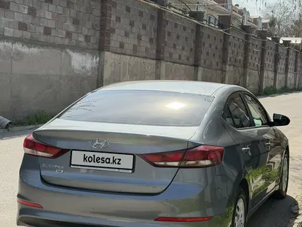 Hyundai Elantra 2017 года за 6 300 000 тг. в Алматы – фото 4