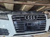 Решётка на Audi A7 с камерой решетка оригинал 10-14 за 100 000 тг. в Алматы – фото 2