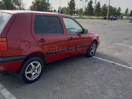 Volkswagen Golf 1992 года за 1 000 000 тг. в Тараз – фото 4