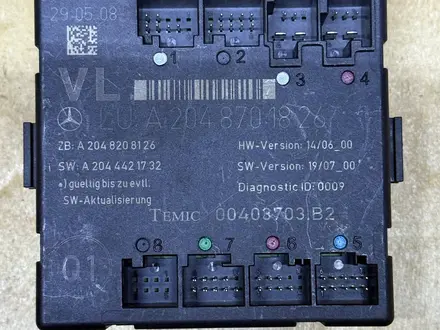 Блок управления двери w204 за 10 000 тг. в Алматы