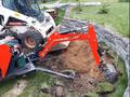 Мини экскаватора крот гнб прокол водопровод канализация фундамент в Костанай – фото 2