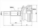 Шрус наружный за 11 850 тг. в Шымкент