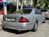 Mercedes-Benz S 320 1999 годаүшін4 400 000 тг. в Алматы – фото 4