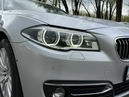 BMW 528 2014 года за 10 600 000 тг. в Алматы – фото 17
