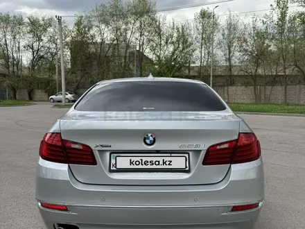 BMW 528 2014 года за 10 600 000 тг. в Алматы – фото 6