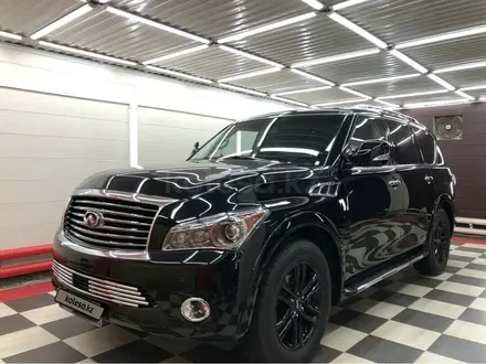 Infiniti QX56 2011 года за 14 000 000 тг. в Алматы – фото 3