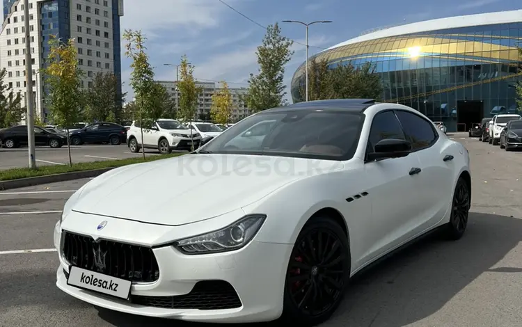 Maserati Ghibli 2017 года за 33 000 000 тг. в Алматы