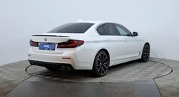 BMW 520 2021 годаүшін22 590 000 тг. в Астана – фото 5