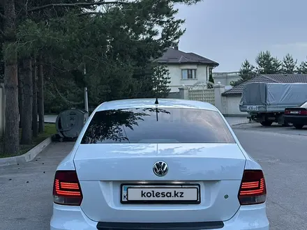 Volkswagen Polo 2015 года за 4 000 000 тг. в Алматы – фото 6