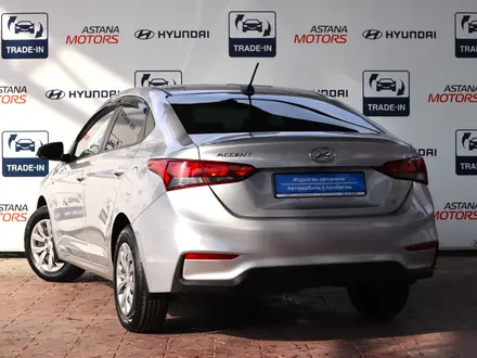 Hyundai Accent 2018 года за 7 190 000 тг. в Алматы – фото 5