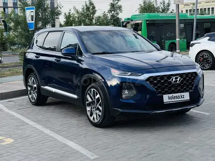 Hyundai Santa Fe 2019 года за 9 500 000 тг. в Алматы – фото 2