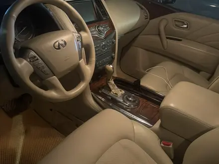 Infiniti QX80 2014 года за 14 400 000 тг. в Алматы – фото 8