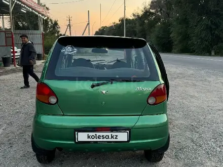 Daewoo Matiz 1999 года за 1 350 000 тг. в Есик – фото 3