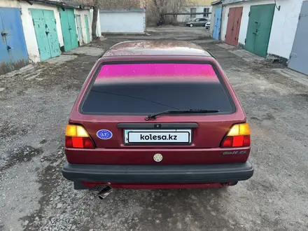 Volkswagen Golf 1990 года за 1 195 000 тг. в Караганда – фото 7